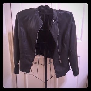 Worthington faux leather moto jacket